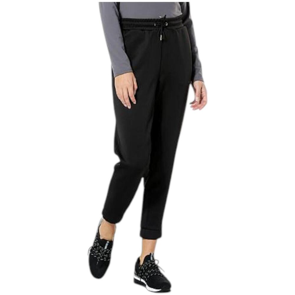 Joy Collection Women's Luxe Performance Scuba Stretch Chic Jogger Blk - Regular